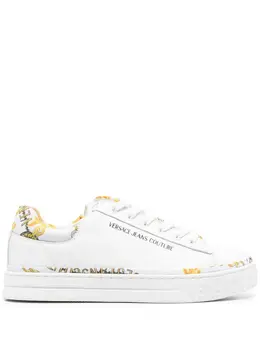 Versace Jeans Couture: Белые кроссовки 