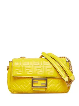 Fendi Pre-Owned: Жёлтая сумка