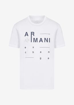 Armani Exchange: Хлопковая футболка