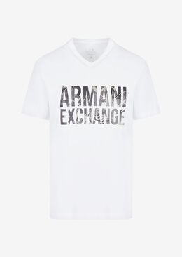 Armani Exchange: Классическая футболка