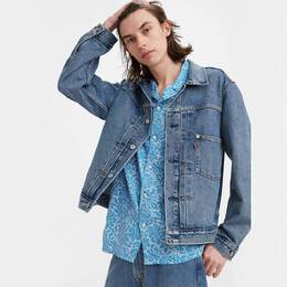 Levi's: Серая куртка 