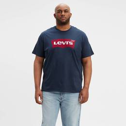 Levi's: Синяя футболка 