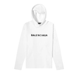 Balenciaga: Белая толстовка 