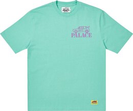 Palace: Зелёная футболка 