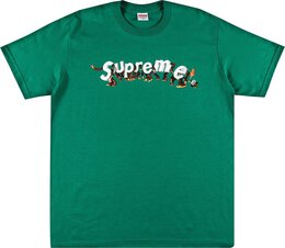 Supreme: Светлая футболка  Apes