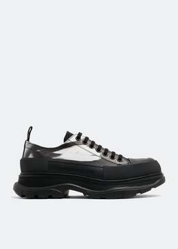 Alexander McQueen: Чёрные кроссовки Tread Slick