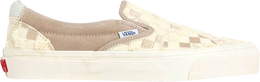 Vans: Бежевые кеды  Classic Slip On