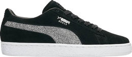 PUMA: Чёрные кроссовки  Suede Classic