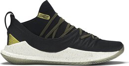 Under Armour: Чёрные кроссовки  Curry 5