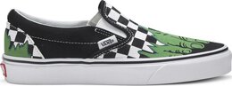 Vans: Зелёные кеды  Classic Slip On