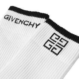 Givenchy: Белые носки  4G