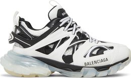 Balenciaga: Белые кроссовки  Track