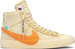 Nike: Белые кроссовки  Blazer Mid