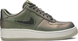 Nike: Зелёные кроссовки  Air Force 1