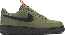 Nike: Зелёные кроссовки  Air Force 1 Low