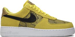 Nike: Жёлтые кроссовки  Air Force 1 Low