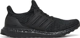 Adidas: Чёрные кроссовки UltraBoost DNA