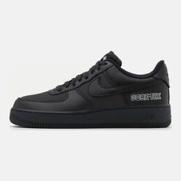 Nike: Чёрные кроссовки Air Force 1