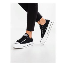 Converse: Чёрные кроссовки  Chuck Taylor All Star Lift