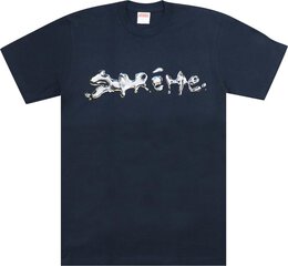 Supreme: Синяя футболка 