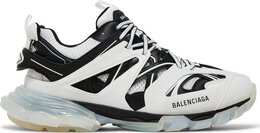 Balenciaga: Белые кроссовки  Track