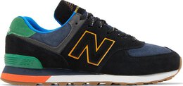 New Balance: Чёрные кроссовки  574