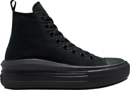 Converse: Чёрные кроссовки  Chuck Taylor All Star Move