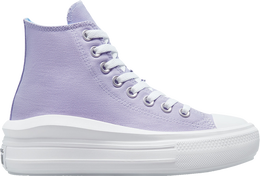 Converse: Фиолетовые кроссовки  Chuck Taylor All Star Move