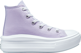 Converse: Фиолетовые кроссовки  Chuck Taylor All Star Move