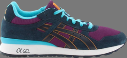 Asics: Фиолетовые кроссовки 