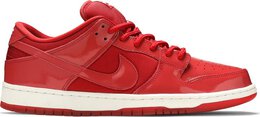 Nike: Красные кроссовки  Dunk Low Pro SB