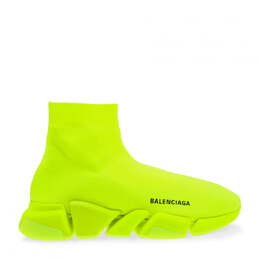 Balenciaga: Жёлтые кроссовки  Speed.2