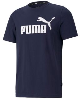 PUMA: Синяя футболка  Essentials