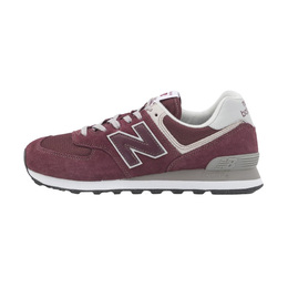 New Balance: Бордовые кроссовки  574