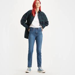 Levi's: Синие джинсы 