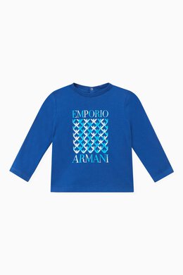 Emporio Armani: Футболка с принтом