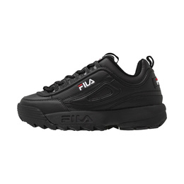 Fila: Чёрные кроссовки  Disruptor