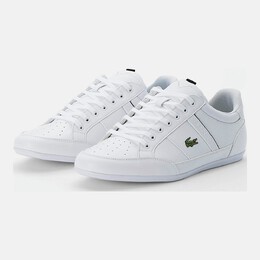 Lacoste: Белые кроссовки  Chaymon