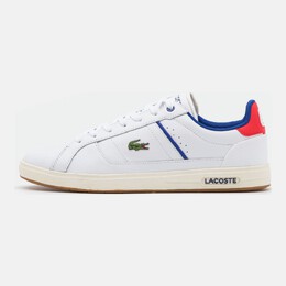 Lacoste: Белые кроссовки  Red