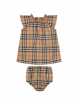 Burberry: Хлопковые платья  Vintage Check