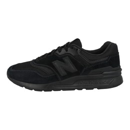 New Balance: Чёрные кроссовки 