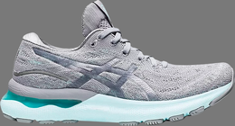 Asics: Серебристые кроссовки  Gel-Nimbus