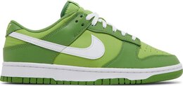 Nike: Зелёные кроссовки  Dunk Low