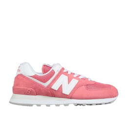 New Balance: Розовые кроссовки 574