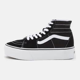 Vans: Чёрные кроссовки  SK8-Hi Tapered