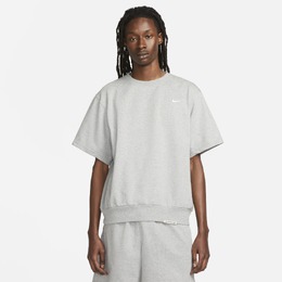 Nike: Серый свитшот Dri FIT