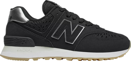 New Balance: Чёрные кроссовки  574