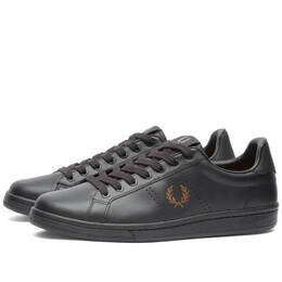 Fred Perry: Чёрные кроссовки B721