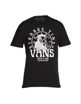 Vans: Чёрная футболка 