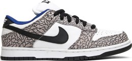 Nike: Белые кроссовки  Dunk Low Pro SB